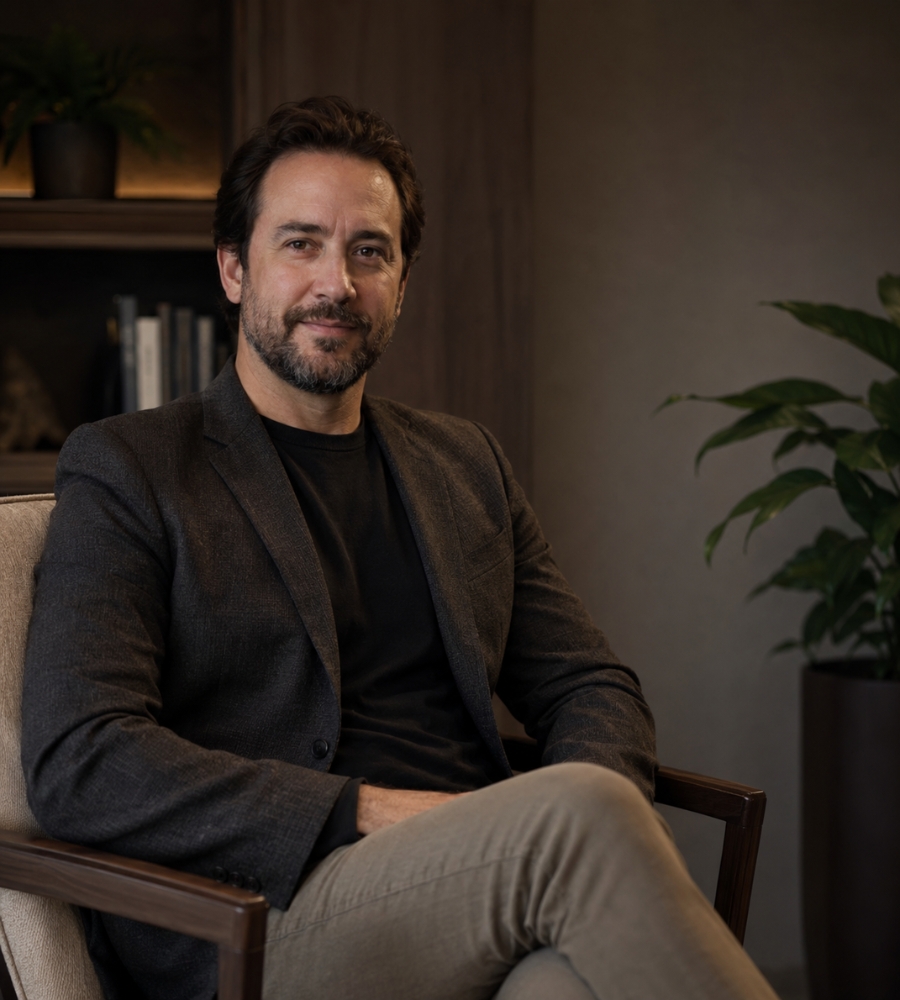 Alexandre Donnini em seu consultório